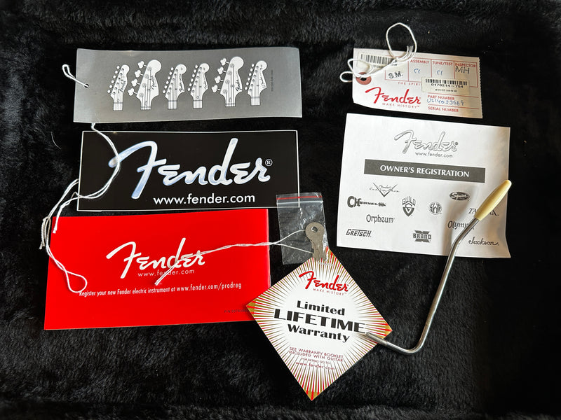 Fender Limited Edition American Standard Stratocaster Channel Bound Dakota Red 2014