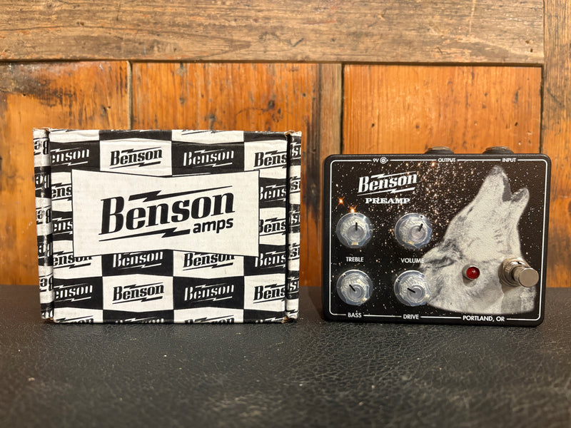 Benson Amps Preamp Pedal (Limited Edition Wolf Shirt)