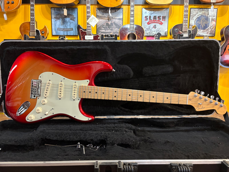 Fender American Deluxe Stratocaster Sunset Metallic 2013