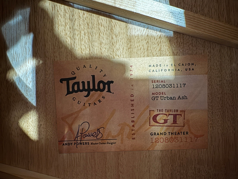Taylor GT Urban Ash Grand Theatre 2021