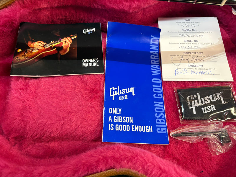 Gibson SG Junior Cherry 2016