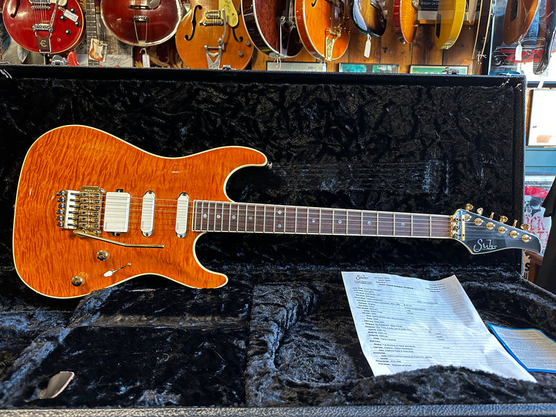 Suhr Carve Top Standard Knopfler Spec Trans Caramel 2012