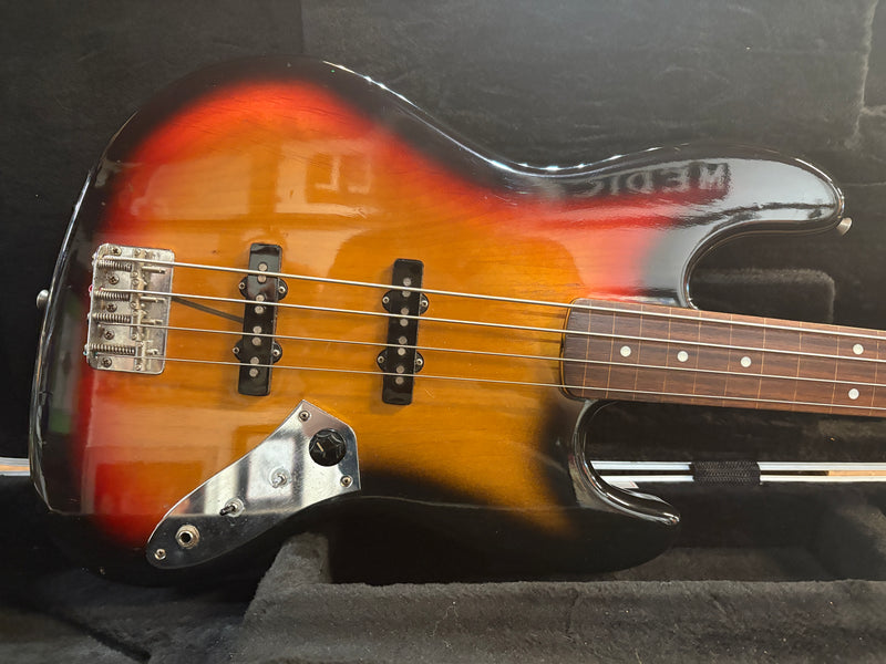 Fender JB-62 FL Fretless Jazz Bass Reissue MIJ Sunburst 1993