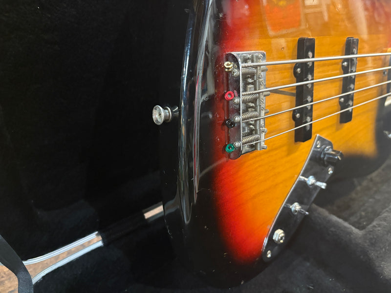 Fender JB-62 FL Fretless Jazz Bass Reissue MIJ Sunburst 1993
