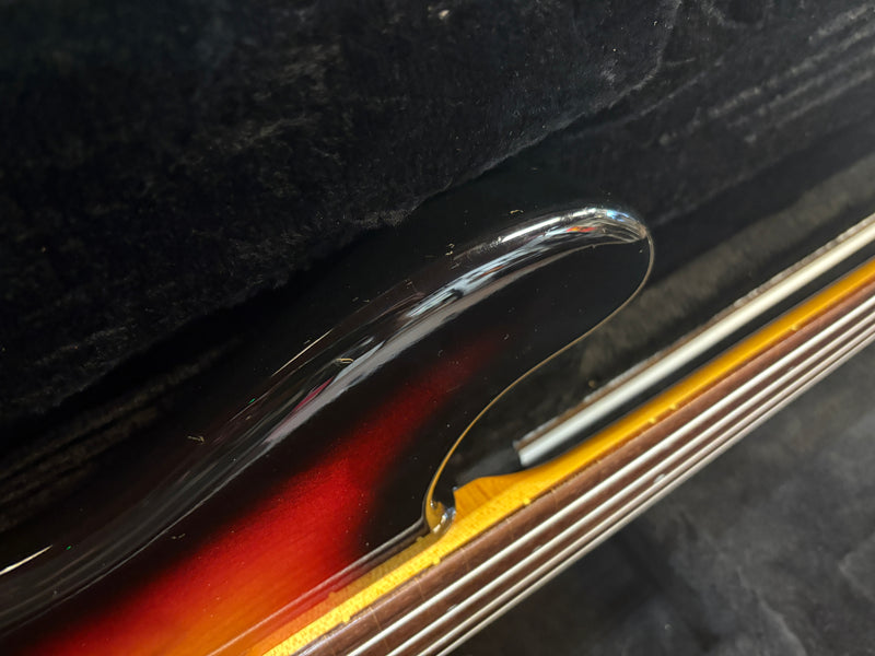 Fender JB-62 FL Fretless Jazz Bass Reissue MIJ Sunburst 1993