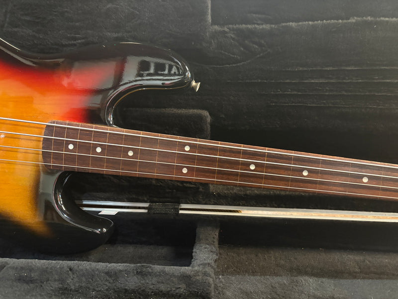 Fender JB-62 FL Fretless Jazz Bass Reissue MIJ Sunburst 1993