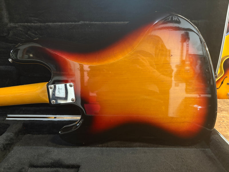 Fender JB-62 FL Fretless Jazz Bass Reissue MIJ Sunburst 1993