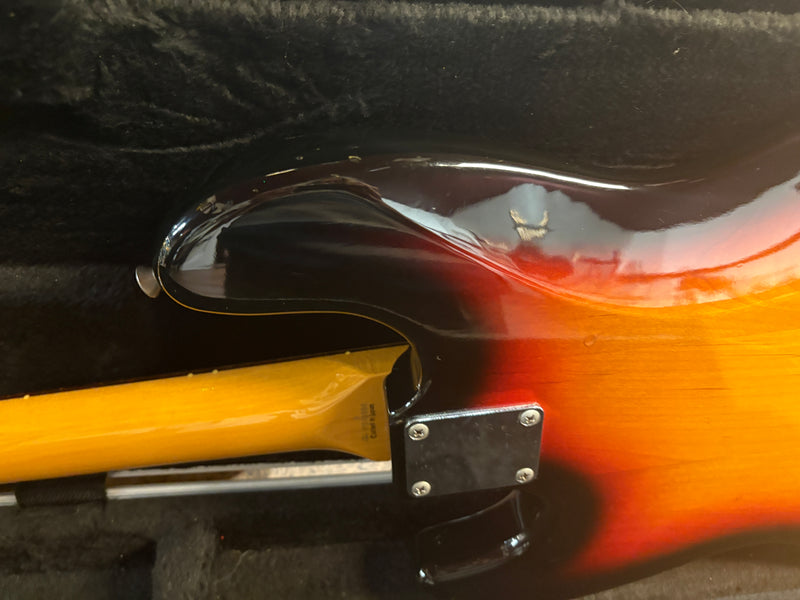 Fender JB-62 FL Fretless Jazz Bass Reissue MIJ Sunburst 1993