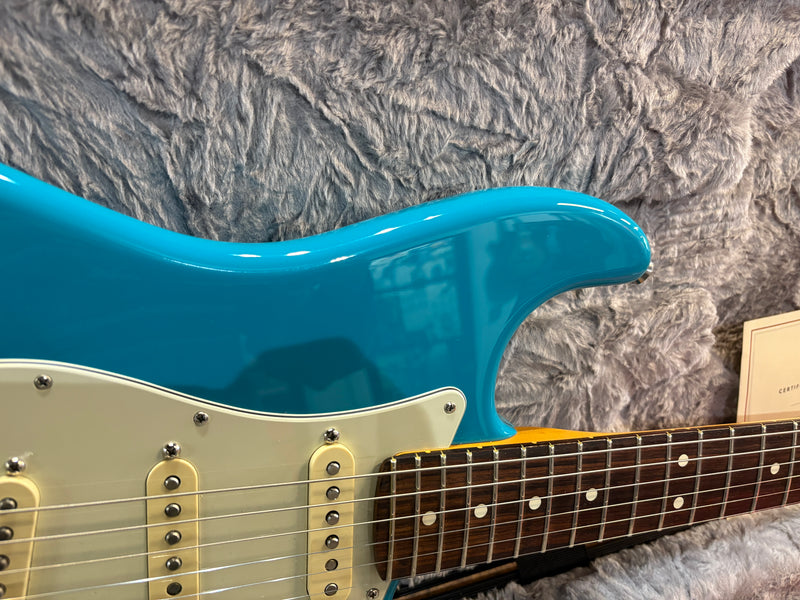 Fender American Professional II Stratocaster Miami Blue 2021