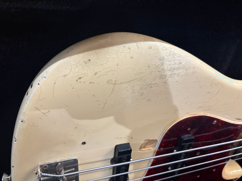 Fender Jazz Bass Olympic White Refinish 1965