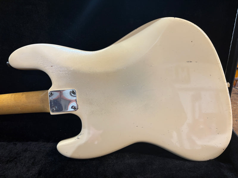 Fender Jazz Bass Olympic White Refinish 1965