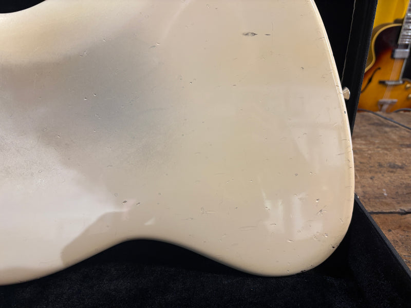 Fender Jazz Bass Olympic White Refinish 1965