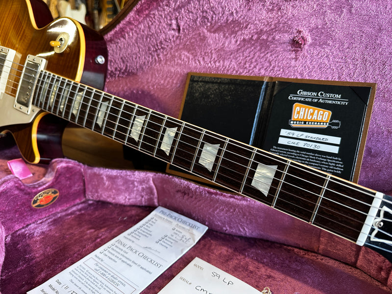 Gibson Custom Shop '59 Les Paul Standard CME Exclusive Sunburst 2018