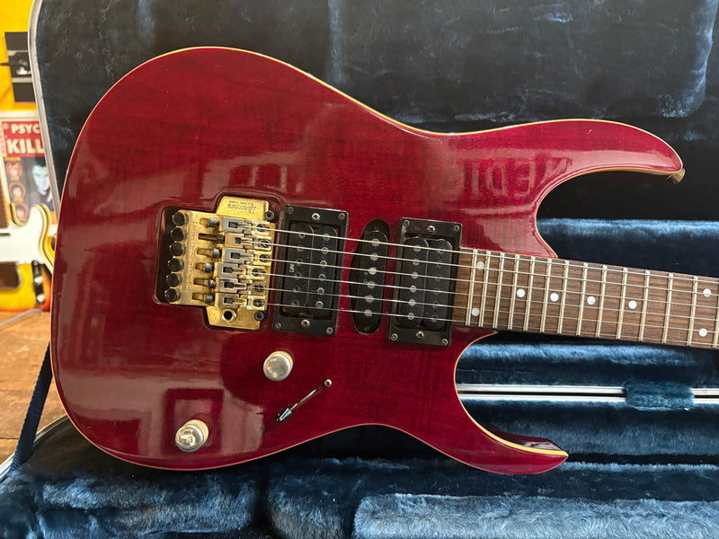 Ibanez RG470FM Transparent Purple 1995