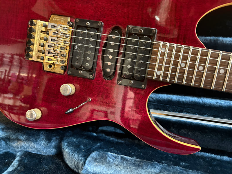 Ibanez RG470FM Transparent Purple 1995