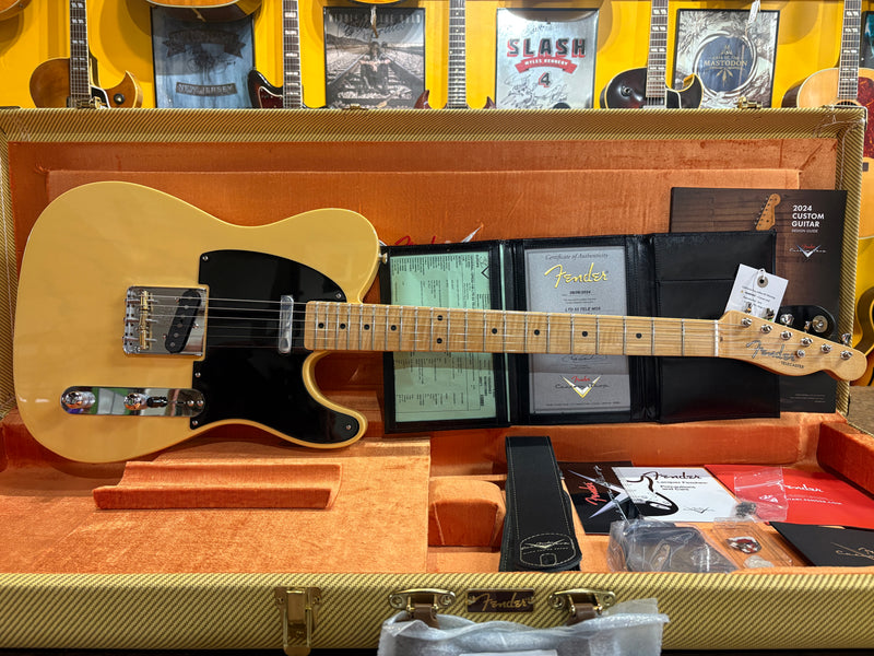 Fender Custom Shop '53 Telecaster Reissue NOS Limited Edition Nocaster Blonde 2024