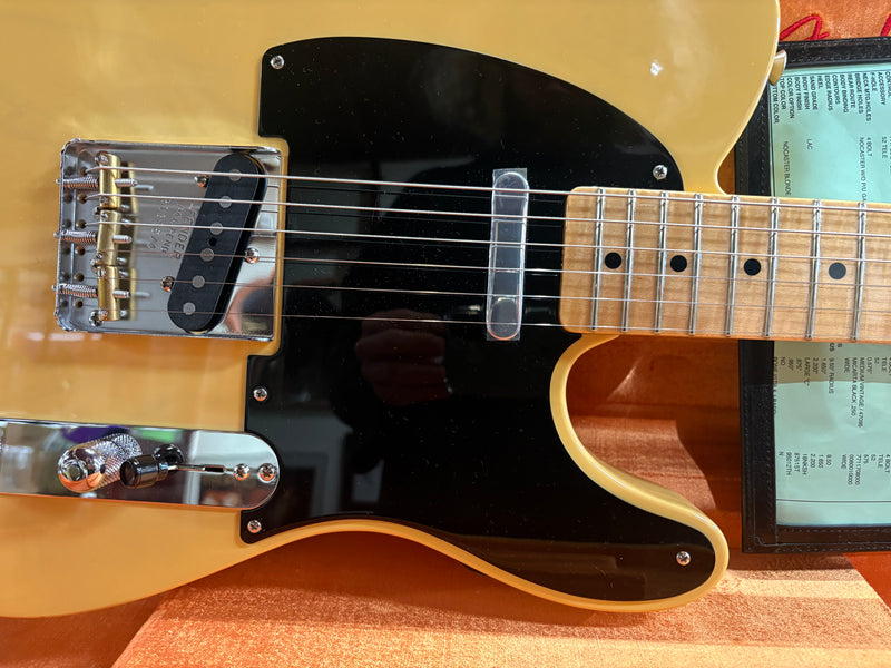 Fender Custom Shop '53 Telecaster Reissue NOS Limited Edition Nocaster Blonde 2024