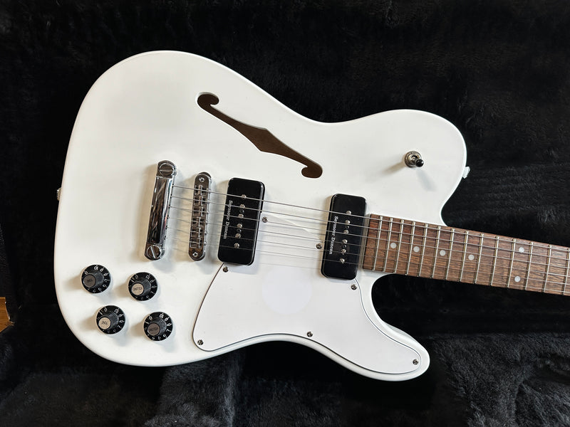 Fender Jim Adkins JA-90 Telecaster Thinline White 2021