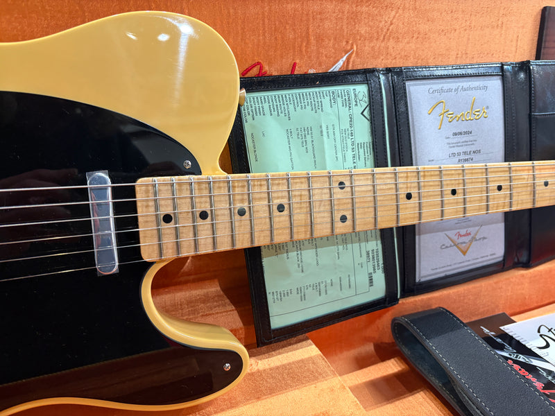 Fender Custom Shop '53 Telecaster Reissue NOS Limited Edition Nocaster Blonde 2024