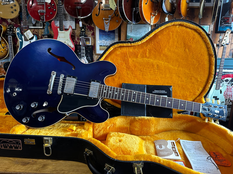 Gibson Custom Shop ‘61 ES-335 Wildwood VOS Candy Apple Blue 2021