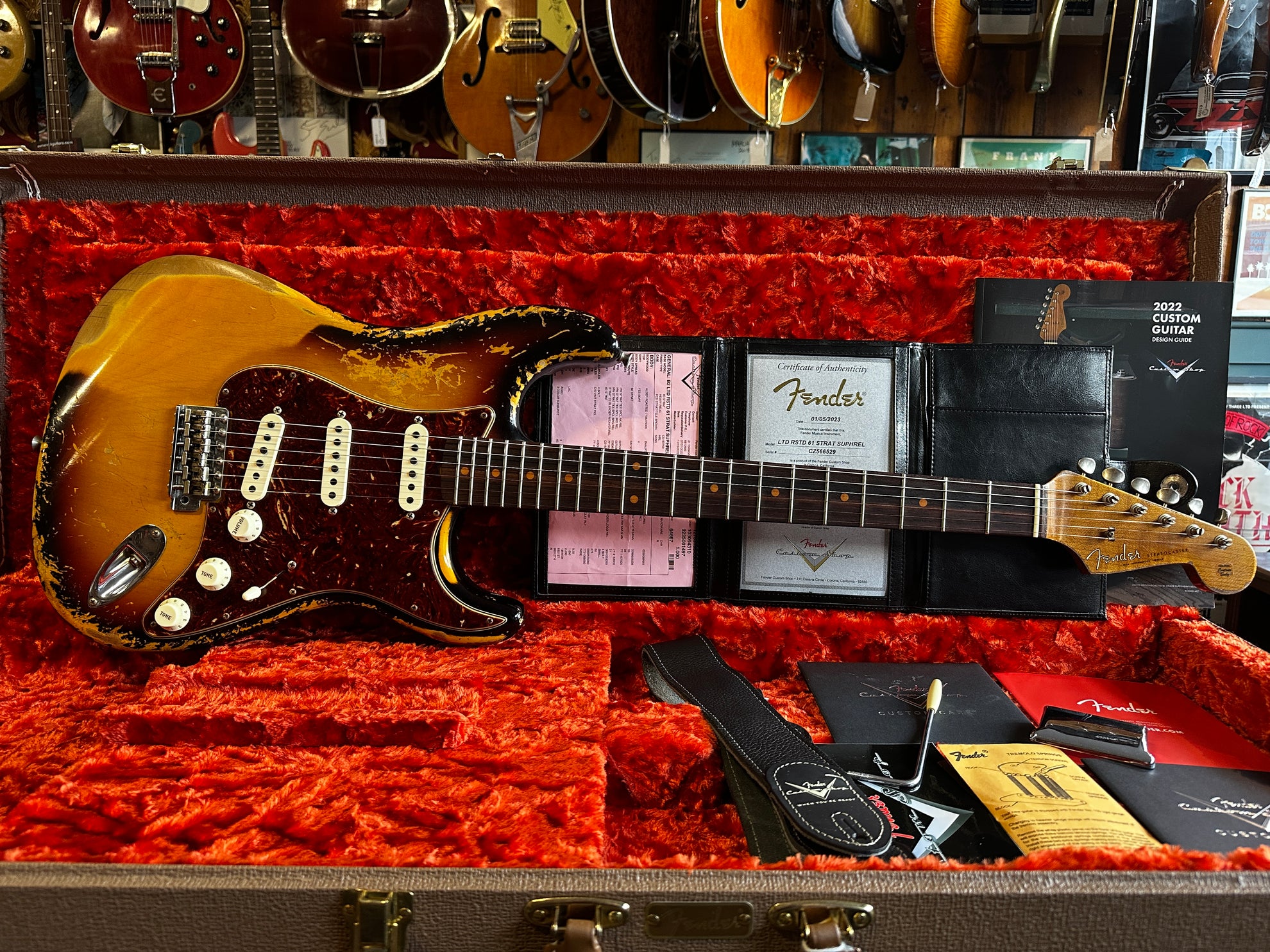 Fender Custom Shop Limted Edition Roasted Alder '61 Fender Custom Shop Limted Edition Roasted Alder '61