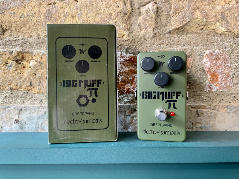 Electro-Harmonix Green Russian Big Muff Fuzz (Secondhand)