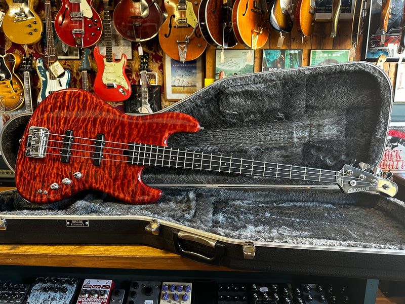 Modulus VJ4 Vintage J Trans Red Quilted Maple 2003