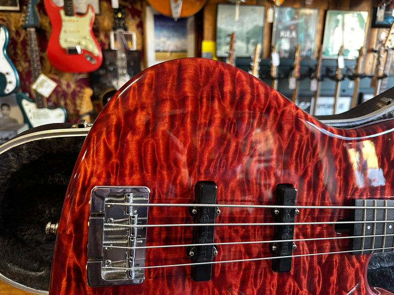 Modulus VJ4 Vintage J Trans Red Quilted Maple 2003