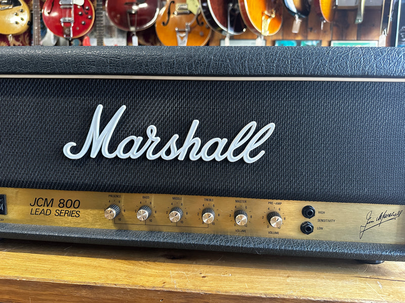 Marshall JCM 800 Master Model 50w Мк2. Lead 1983