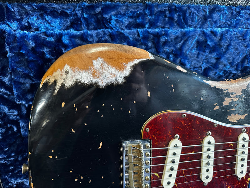 Fender Custom Shop '65 Stratocaster Heavy Relic Black 2022