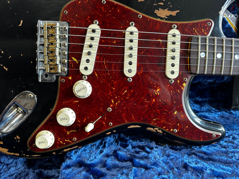 Fender Custom Shop '65 Stratocaster Heavy Relic Black 2022