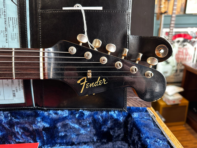 Fender Custom Shop '65 Stratocaster Heavy Relic Black 2022