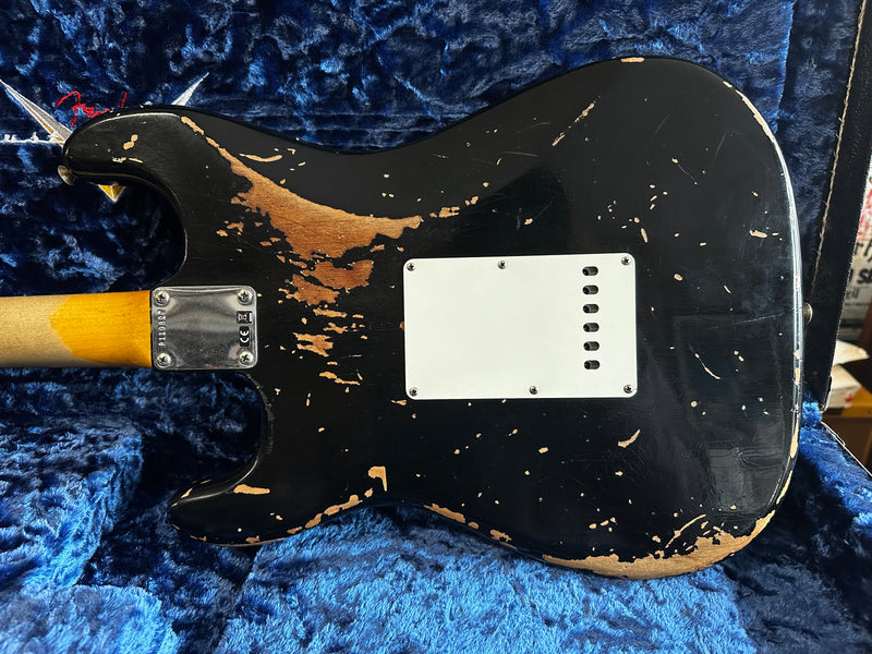 Fender Custom Shop '65 Stratocaster Heavy Relic Black 2022