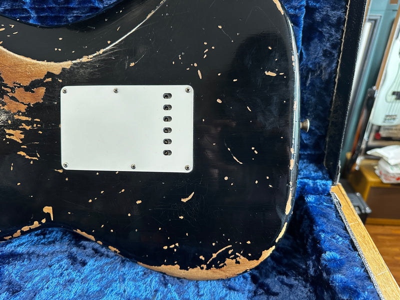 Fender Custom Shop '65 Stratocaster Heavy Relic Black 2022