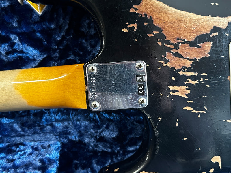 Fender Custom Shop '65 Stratocaster Heavy Relic Black 2022