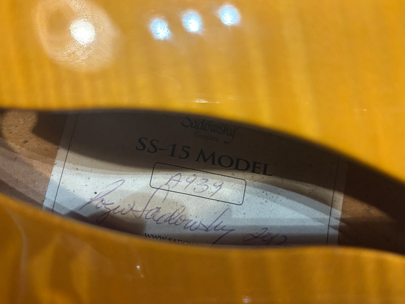 Sadowsky SS-15 Caramel Burst 2012