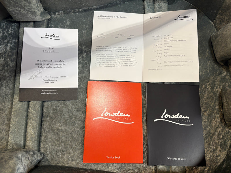 Lowden S-20c Sitka Spruce/Mahogany