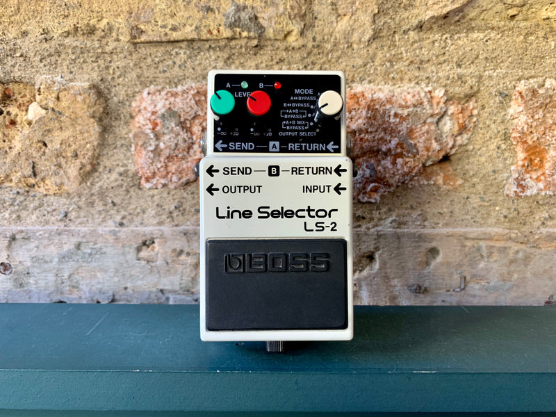Boss LS-2 Line Selector - Some Neck Guitars
