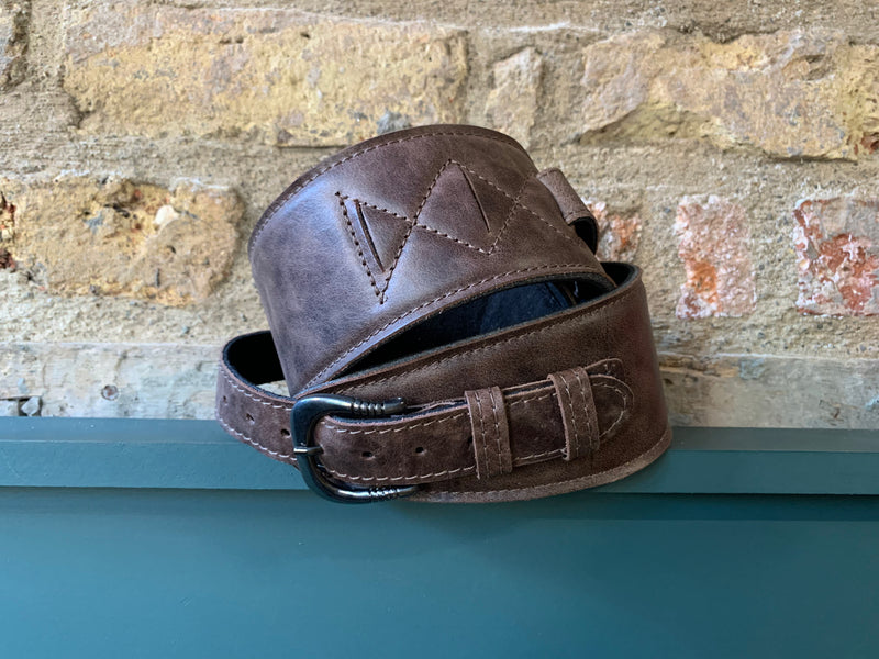 Leathergraft Fab Softy With Buckle Strap Brown