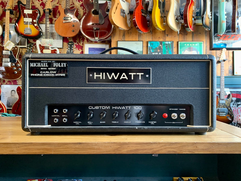 Hiwatt DR-103 Head 1970