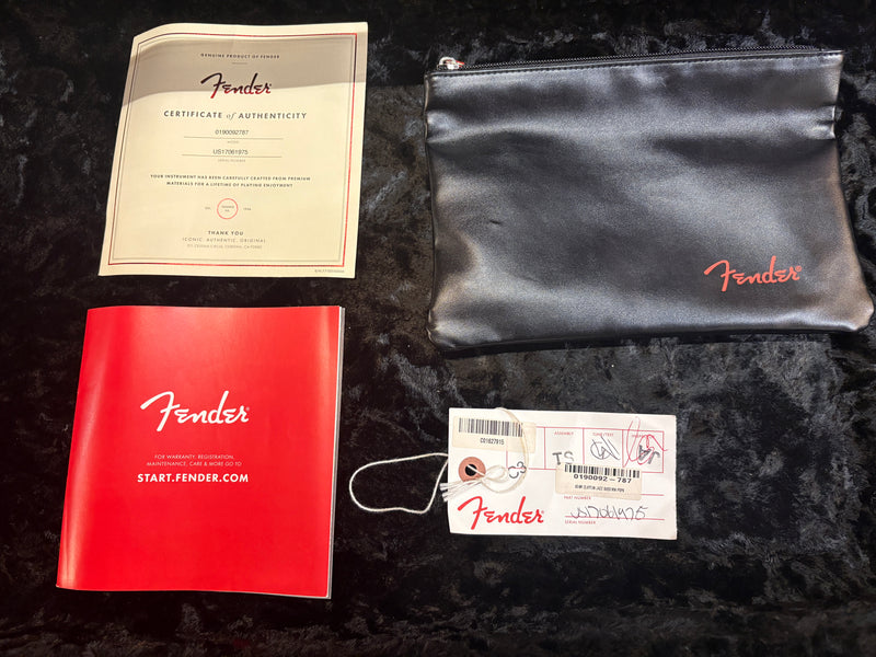 Fender Adam Clayton Artist Series Signature Jazz Bass Purple Sparkle 2017