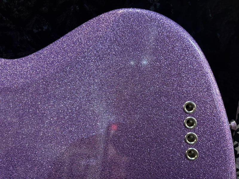 Fender Adam Clayton Artist Series Signature Jazz Bass Purple Sparkle 2017
