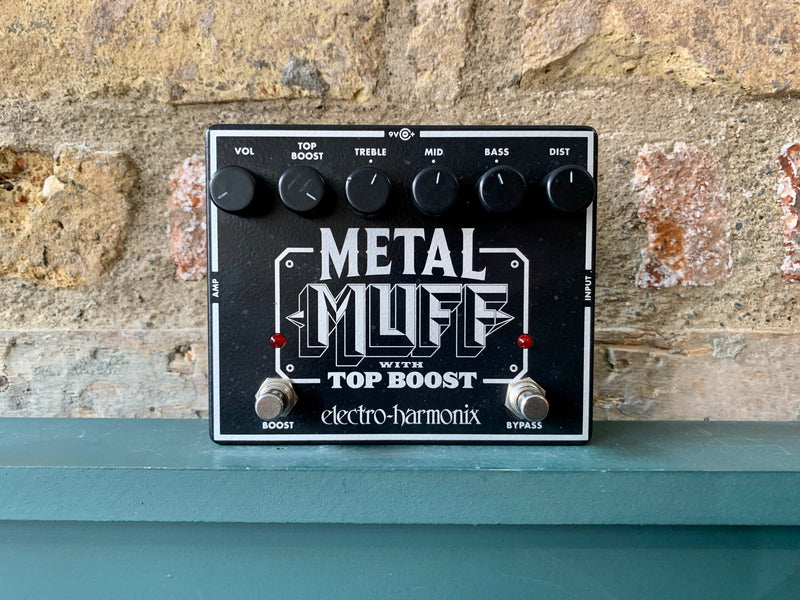 Electro Harmonix Metal Muff with Top Boost