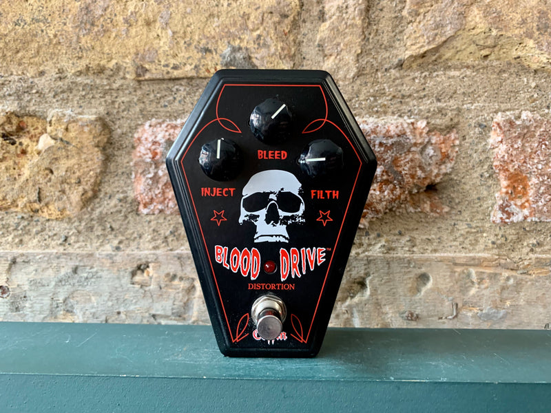 Coffin Case BDFX-1 Blood Drive Distortion - Some Neck Guitars