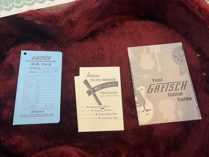 Gretsch G6118T-120 120th Anniversary Bamboo Natural 2003