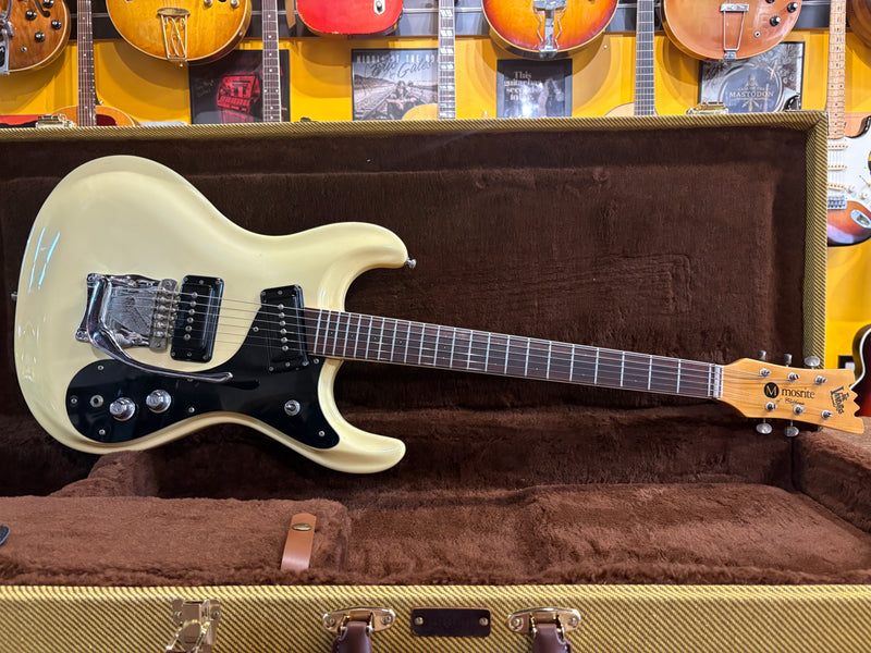 Mosrite EX-65 Excellent 65 Pearl White 1990
