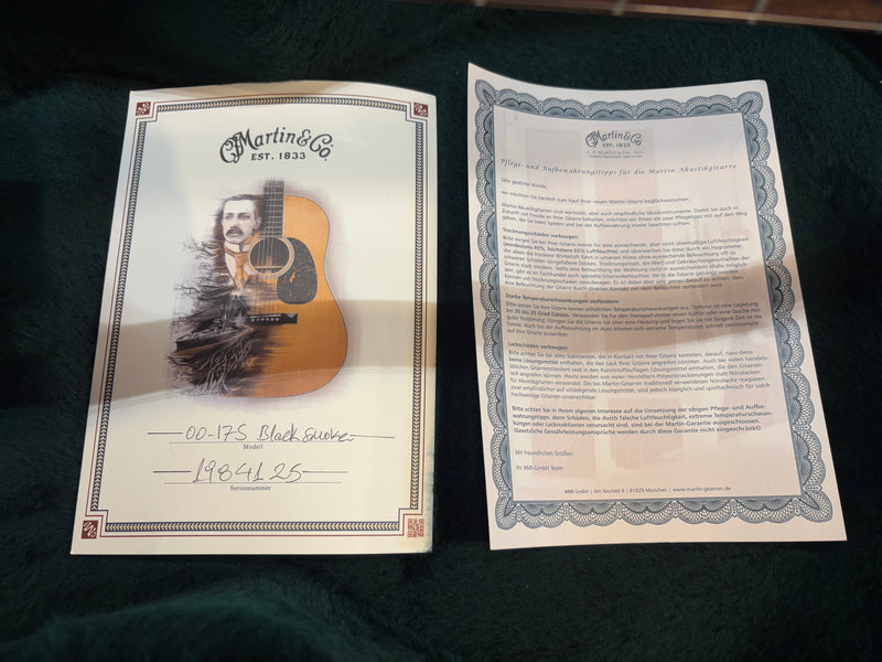 Martin 00-17s Black Smoke 2016
