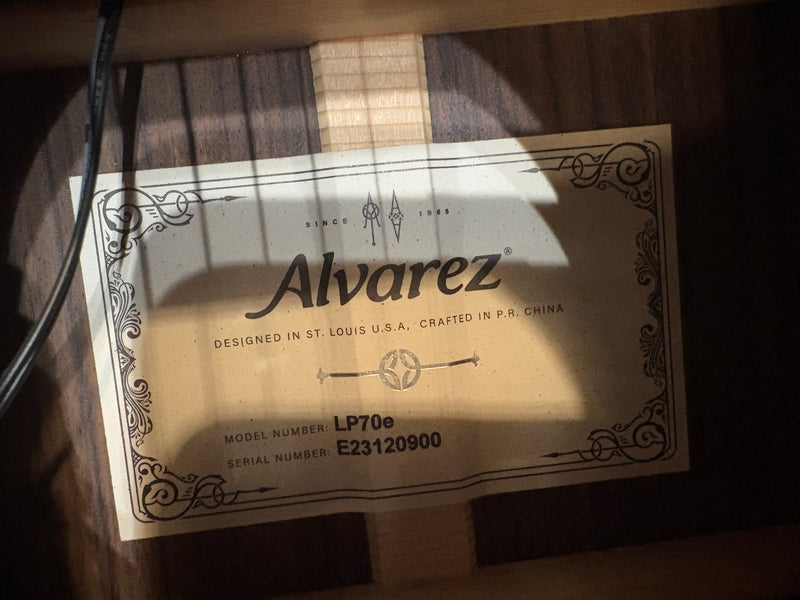 Alvarez Laureate LP70e Natural 2023