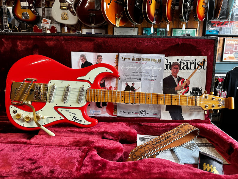 Burns Shadows Custom Signature Limited Edition Fiesta Red 2005