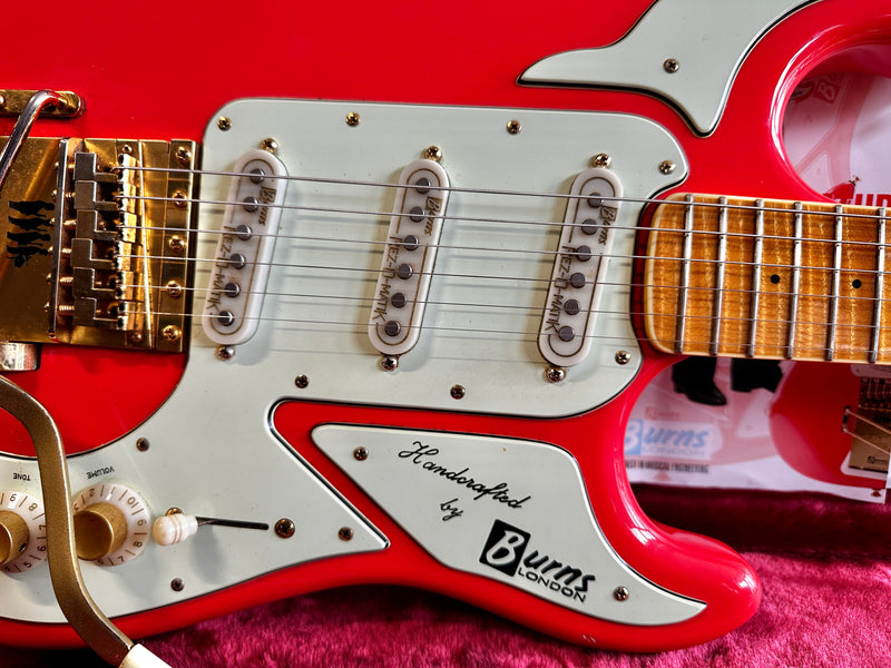 Burns Shadows Custom Signature Limited Edition Fiesta Red 2005